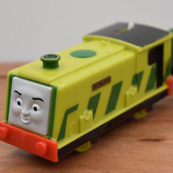 Scruff & Cargo Car Motorized Trackmaster Engine Train Mattel Tested Working 2013 - Picture 2 of 6